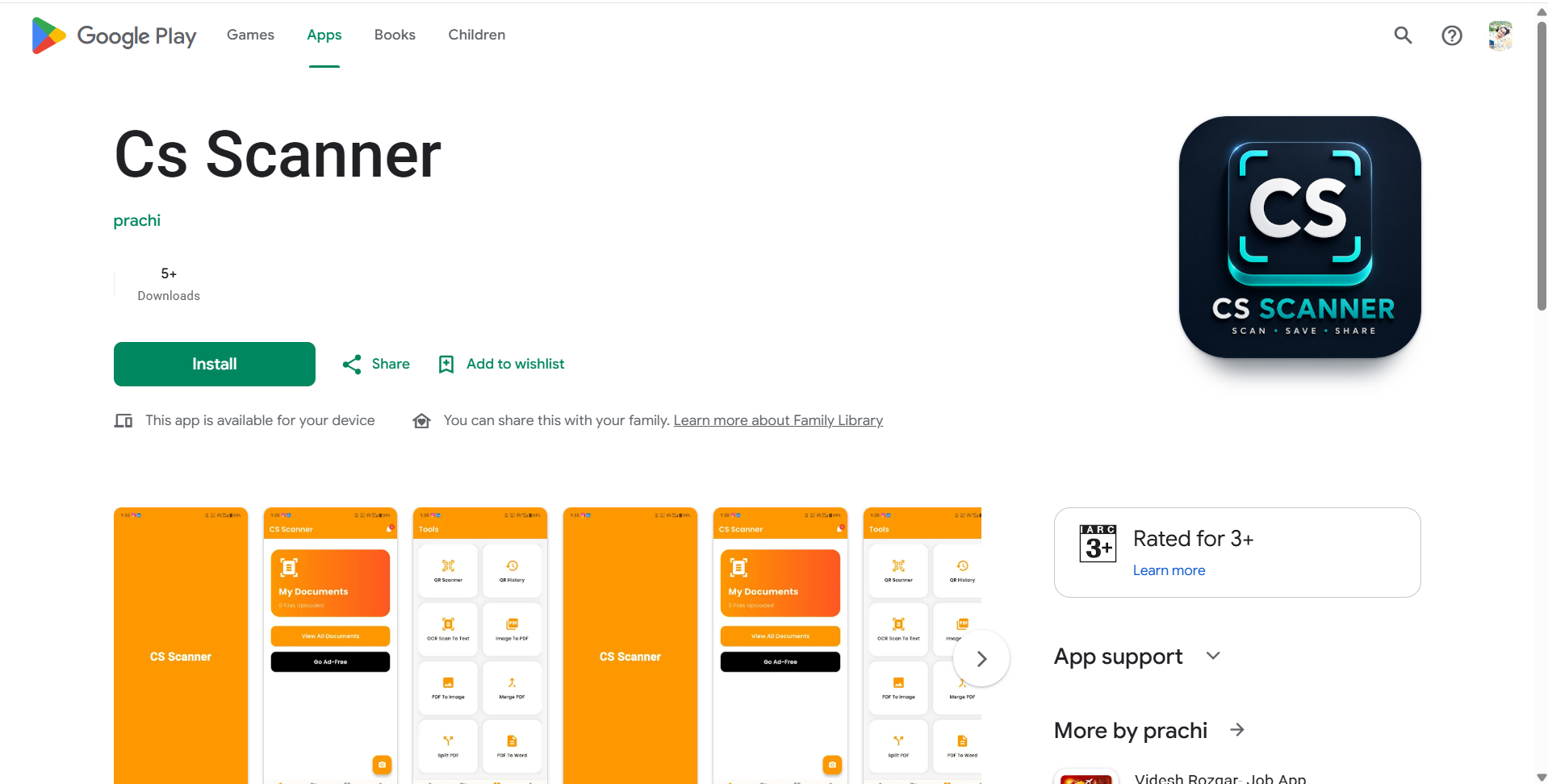 Cs Scanner